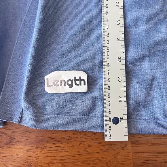 Belle by Kim Gravel Women's 1X Cardigan Sweater Feather Knit Open Front Duster - Picture 9 of 10